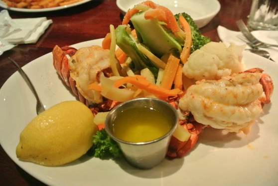 Mommy & I: Two-Tail Nova Scotia Lobster Dinner