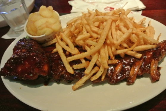 Le bf: BBQ Pork Back Ribs and Chicken