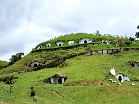 A Real-Life Hobbit Town in Matamata, New Zealand