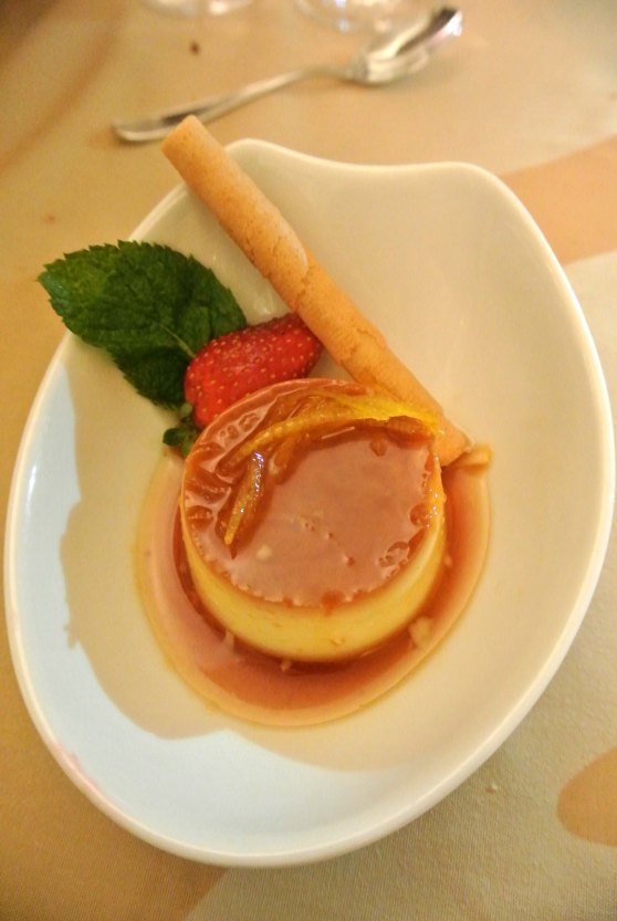 Dessert: Crème caramel
