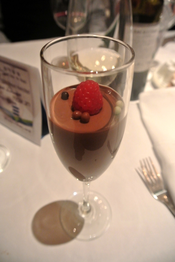 Dessert - chocolate mousse 